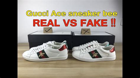 gucci ace real vs fake|are Gucci shoes genuine.